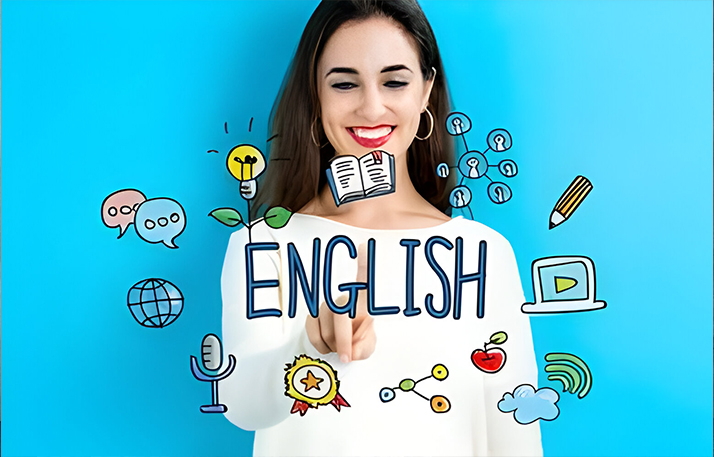 Spend yourself in English conversation and media to improve your speaking skills.