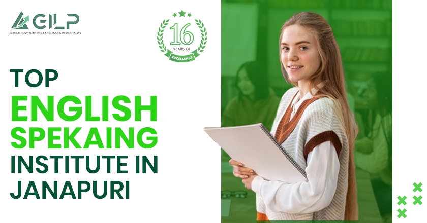 In this banner we are shows best english speaking institute in janakpuri