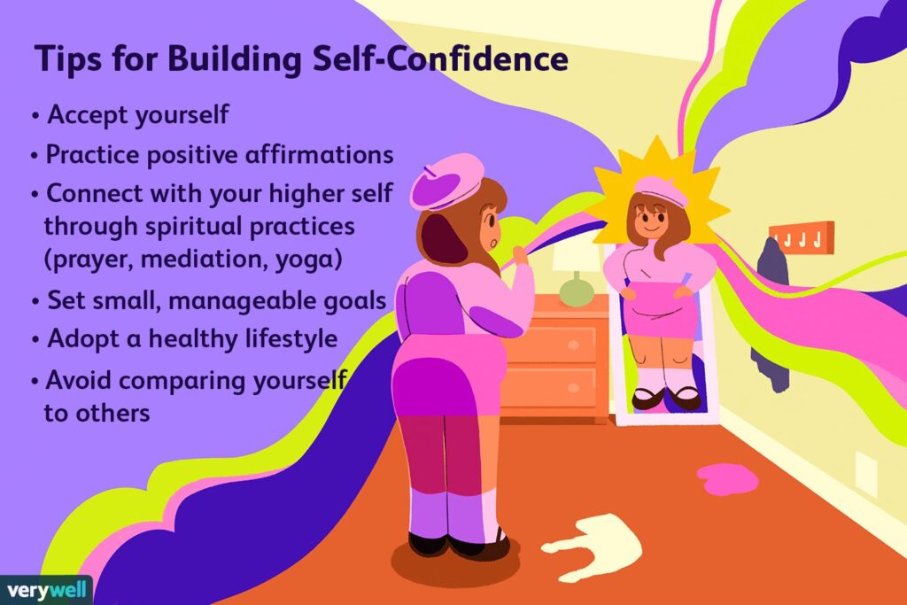 tips for building self confidence