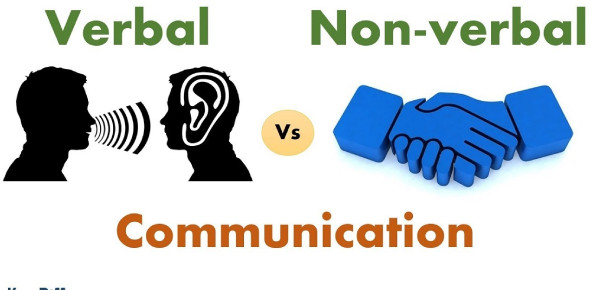 difference between verbal and non-verbal communication