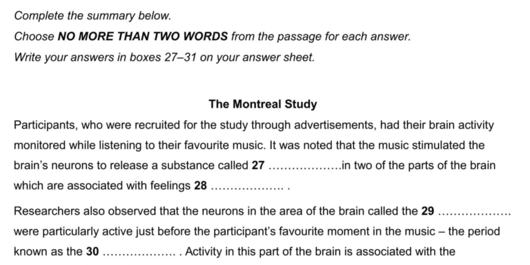 Practice with Past IELTS Papers
