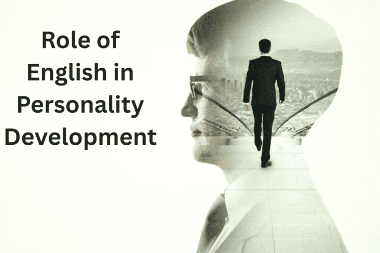 Role of english in personality development