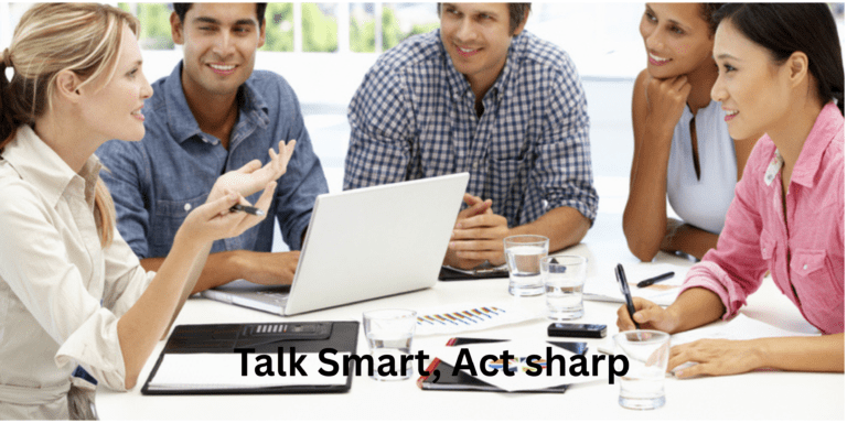 talk smart act sharp